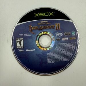 Xbox Game Dark Alliance 2 Cd Only
